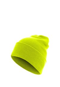 Beanie - neongelb