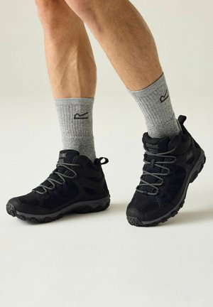 Regatta, REGATTA EDGEPOINT BREATHABLE WATERPROOF MID WALKING BOOTS WALKING BOOTS - Hikingschuh - black granit