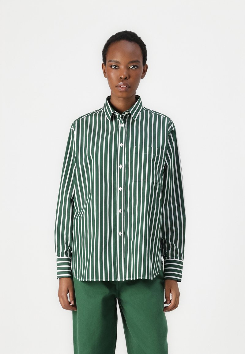 Lacoste UNISEX - Užsagstoma palaidinė - green/white