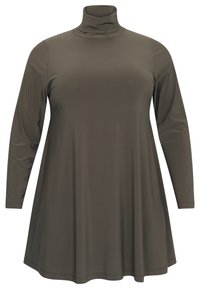 YOEK HIGH NECK - Langærmet T-shirt - light green