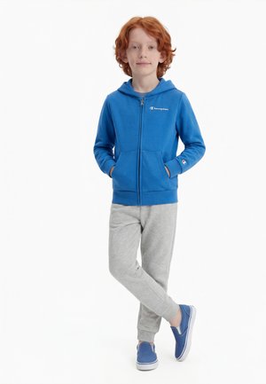 Champion ICONS CONTRAST - Bluză de molton cu fermoar - blue