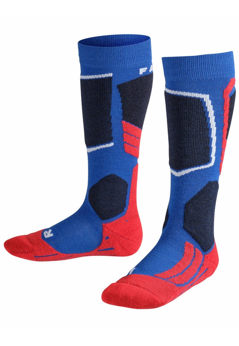 FALKE SK2 Skiing medium cushioning - Chaussettes hautes - royal blue