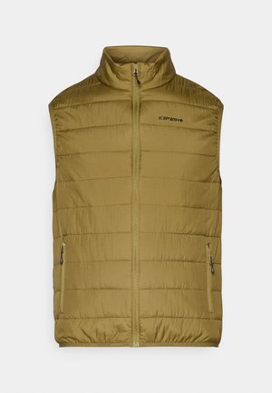 Icepeak VESOUL - Waistcoat - dark olive