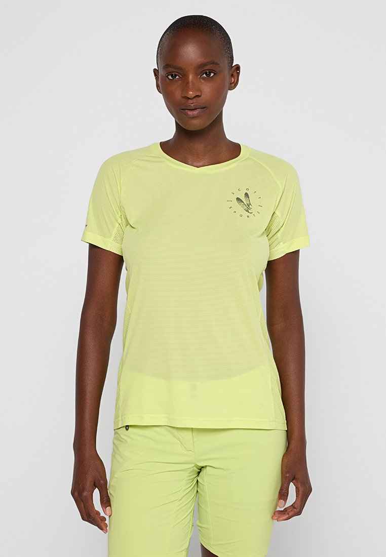 SCOTT Sports Sport T-shirt geel SCOTT Sports Sport T-shirt geel