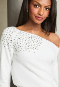 Lipsy Pulover - white