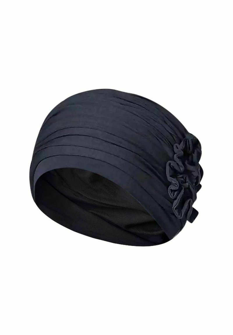 Christine Headwear LOTUS TURBAN - Šatka na hlavu - blue melange