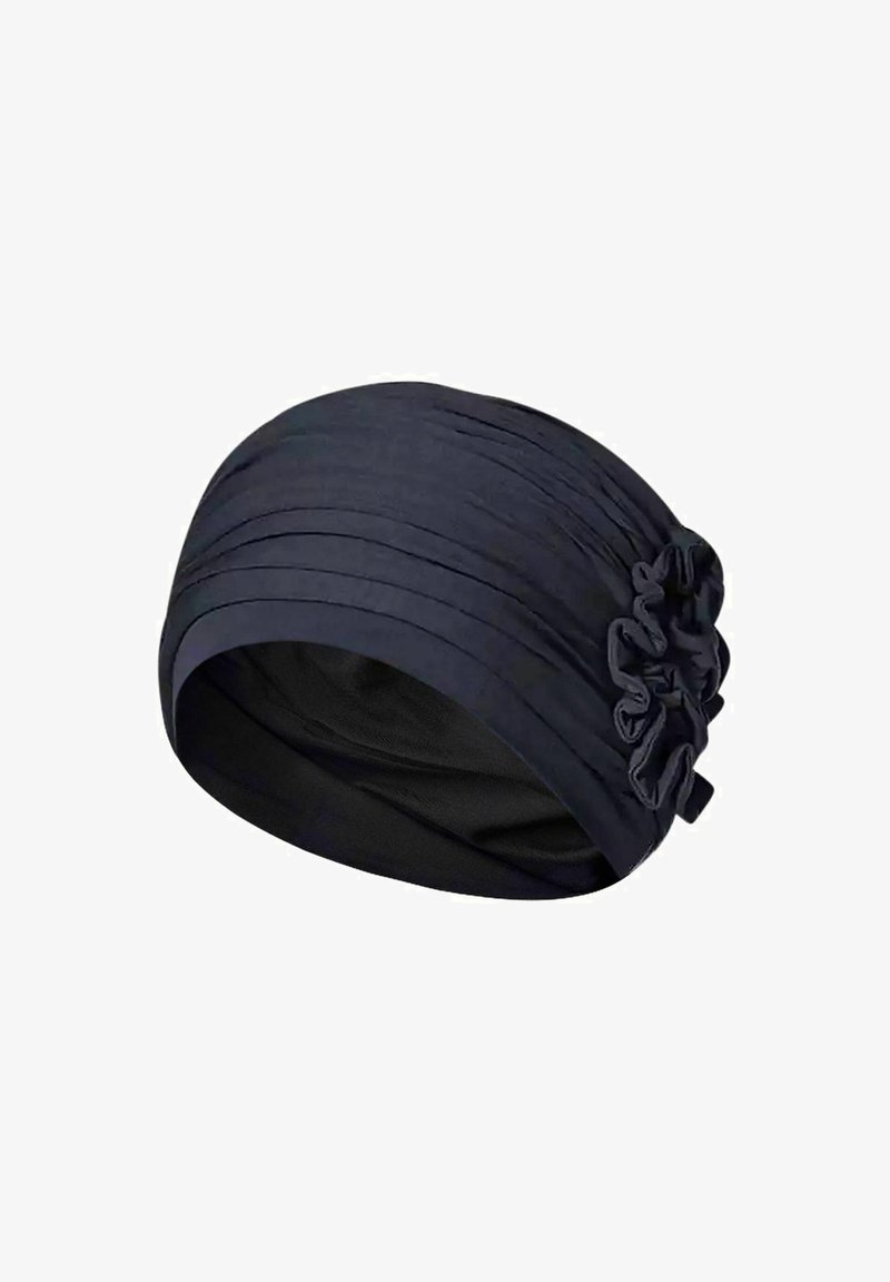 Christine Headwear LOTUS TURBAN - Šatka na hlavu - blue melange