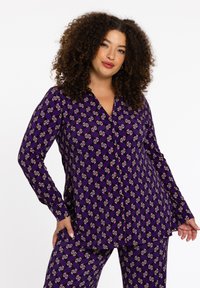 PRINT - Langarmshirt - purple