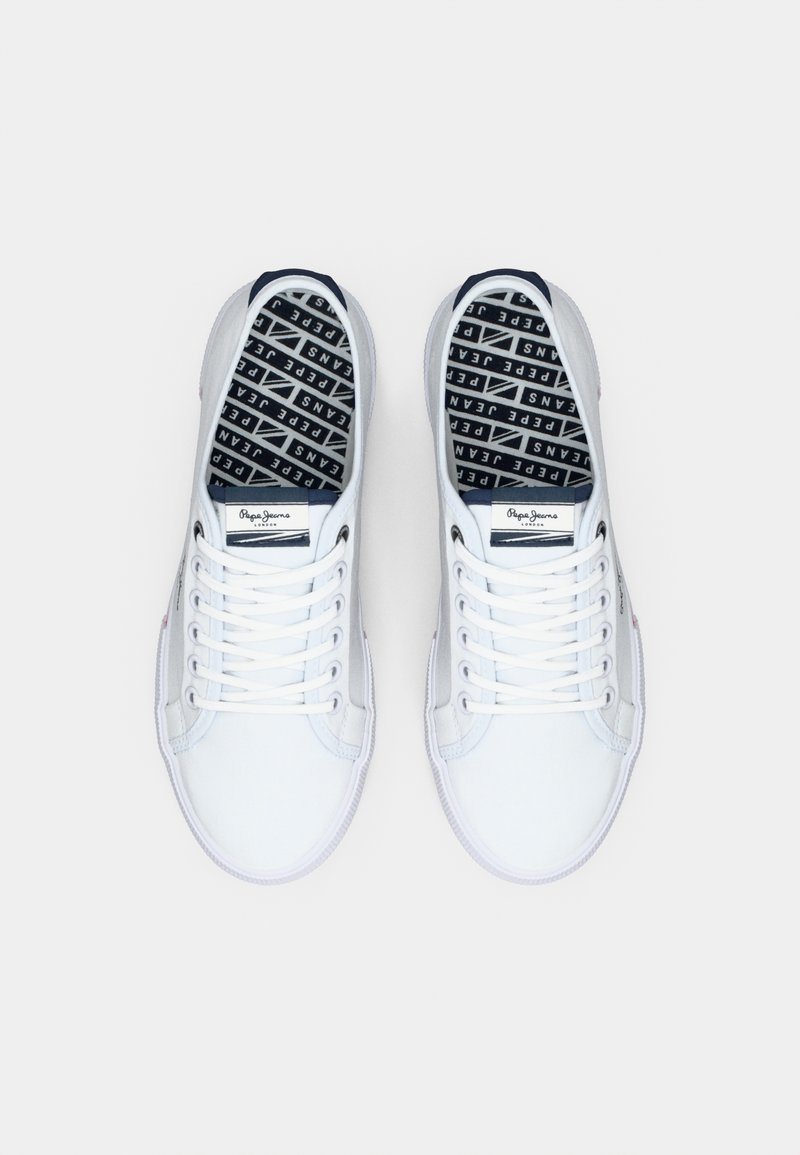 Pepe Jeans BRADY MEN BASIC - Trainers - white - Zalando