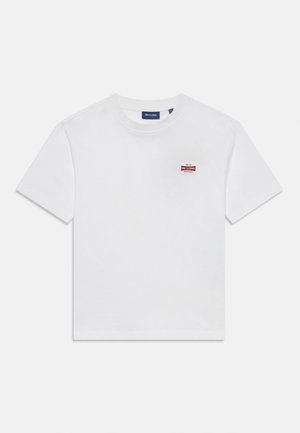 OSJFRED LIFE LABEL TEE  - Navadna majica - bright white