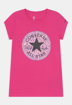LEOPARD REMIX BOXY TEE - T-shirt print - prime pink