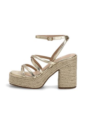 Luna Collection TINA'S - Sandalias de tacón - gold-coloured