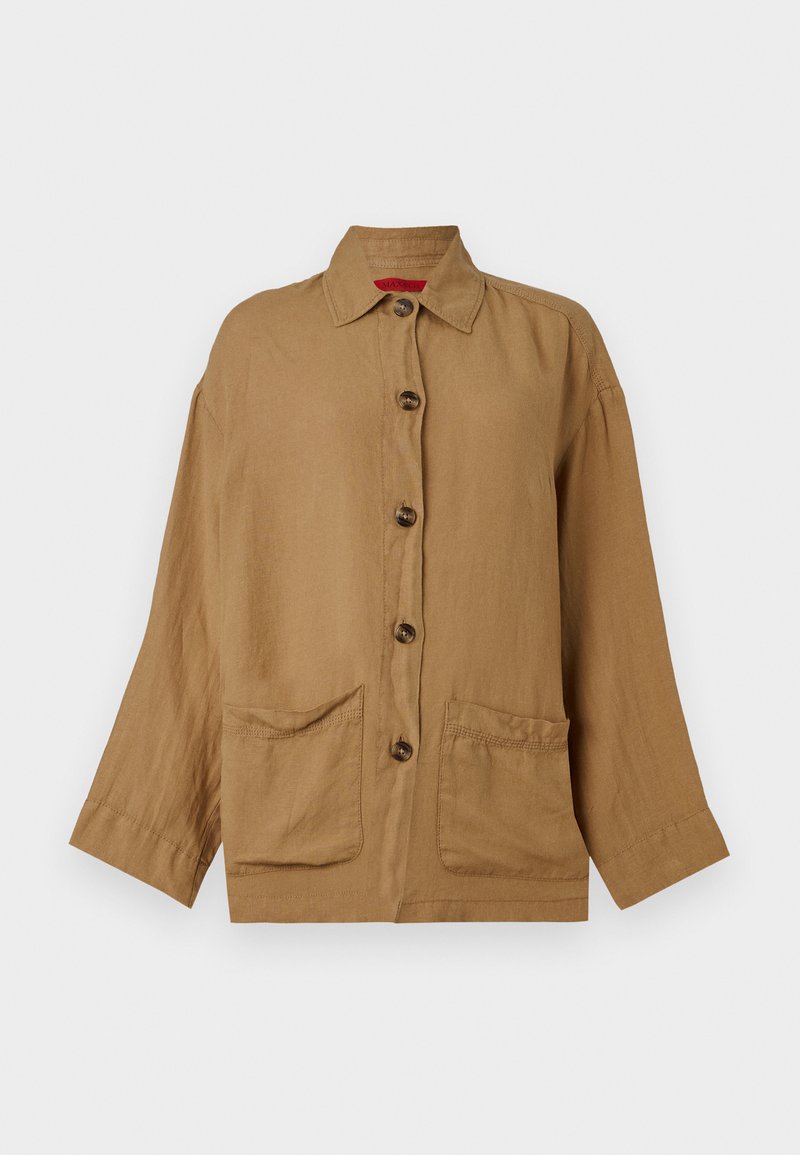 MAX&Co. Overhemdblouse zandkleur