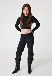Koton Vaqueros slim fit - black