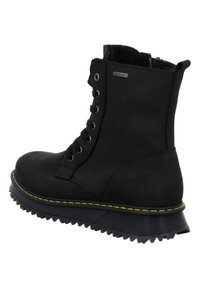 Däumling RUDI - Schnürstiefelette - schwarz