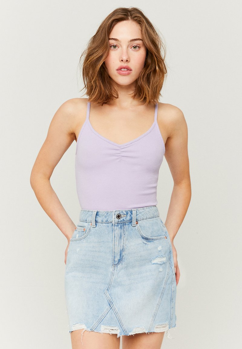 Damen Jeansröcke | TALLY WEiJL HIGH WAIST A-Linien-Rock blue/blau - GY41301 Damen Jeansröcke | TALLY WEiJL HIGH WAIST A-Linien-Rock blue/blau - GY41301