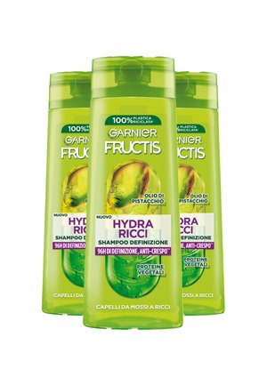 FRUCTIS HYDRA RICCI SHAMPOO DEFINIZIONE, PER CAPELLI DA MOSSI A RICCI, 250 ML - 3 PACK - Shampoo