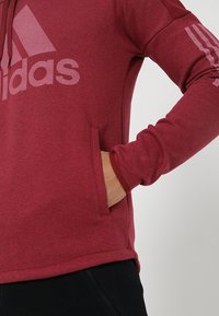 adidas Performance Felpa con cappuccio - bordeaux
