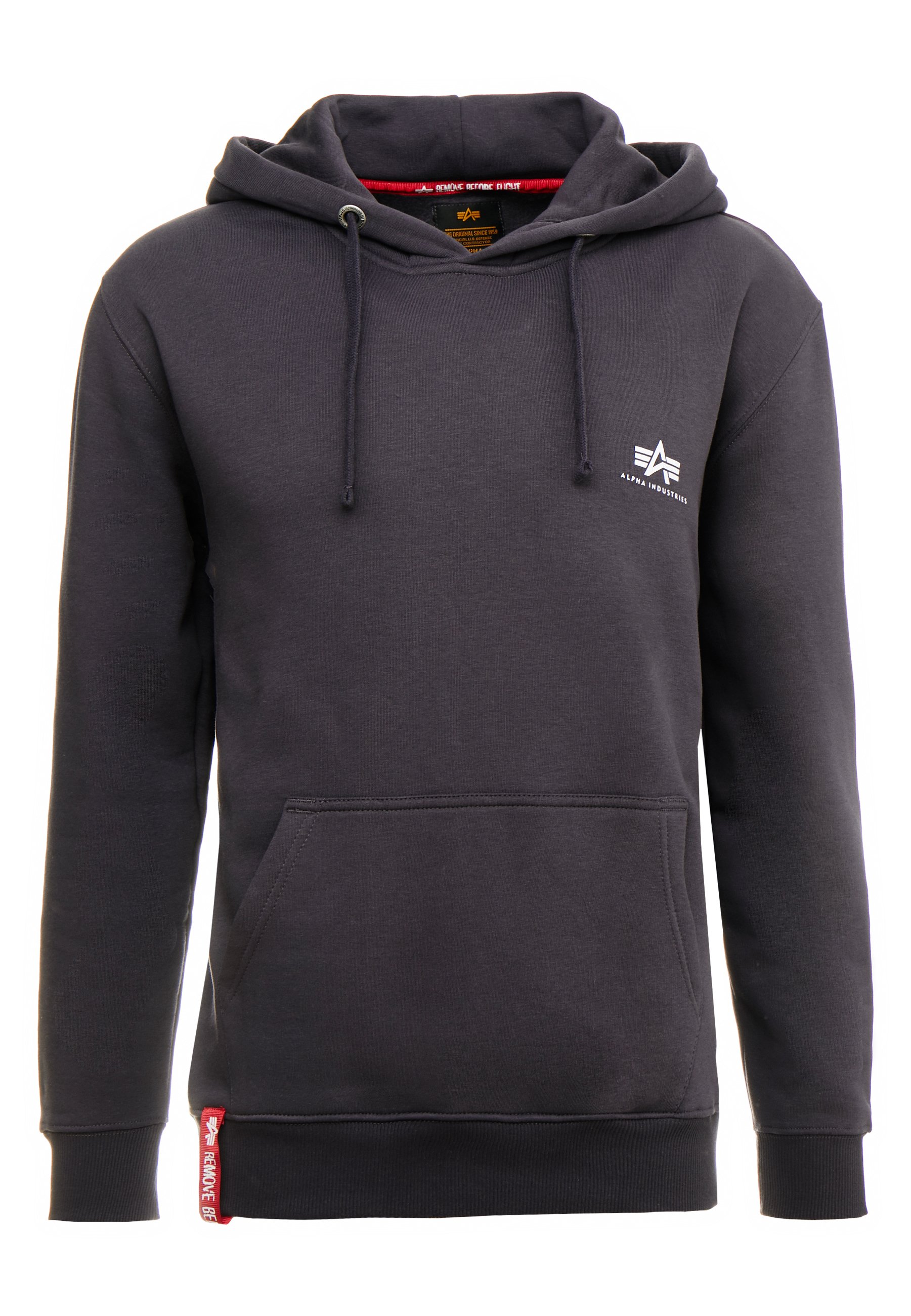 Alpha Industries 196318 Hoodie iron grey Zalando.no Alpha Industries 196318 - Hoodie - black