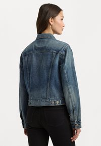 Lauren Ralph Lauren DENIM TRUCKER JACKET - Jeansjakke - dusk indigo wash