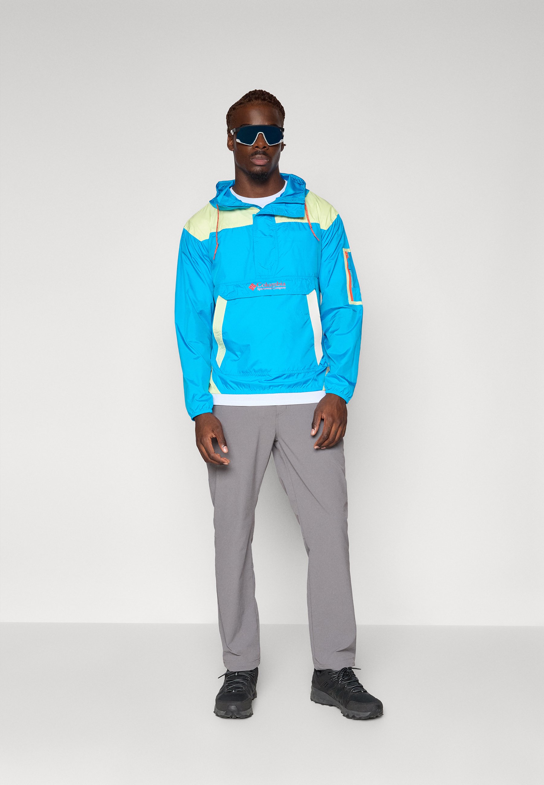 Columbia CHALLENGER™ - Windbreaker - compass blue/citron haze