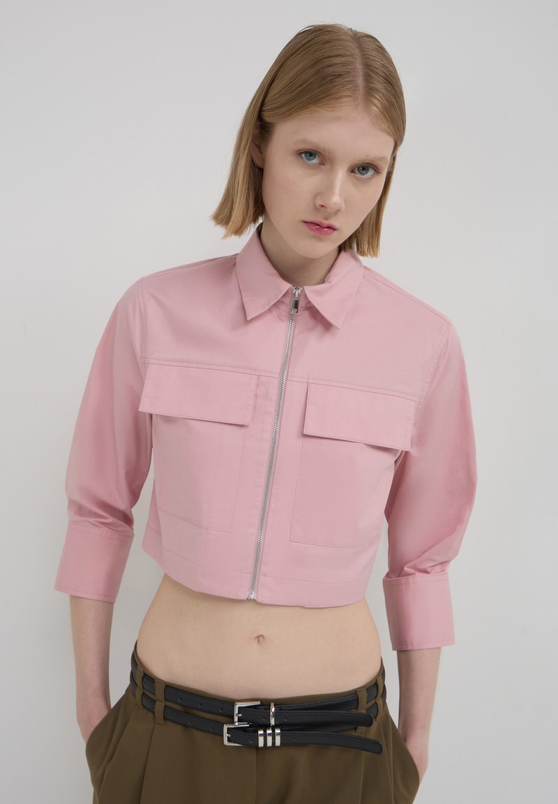 Calliope ZIPPÉE - Veste légère - rose