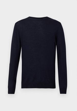 KEANE CREW NECK - Pulover - navy