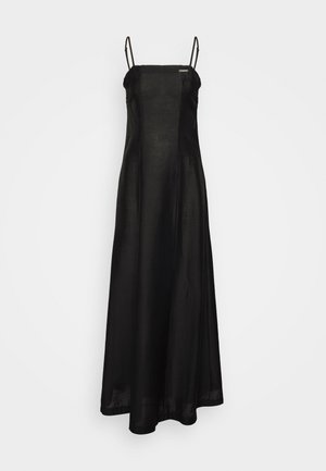 WASHED STRAP DRESS - Occasion wear - black
