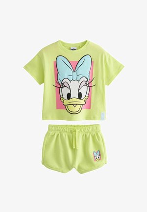 DISNEY DAISY DUCK  AND SET  - REGULAR FIT - Shorts - lime green