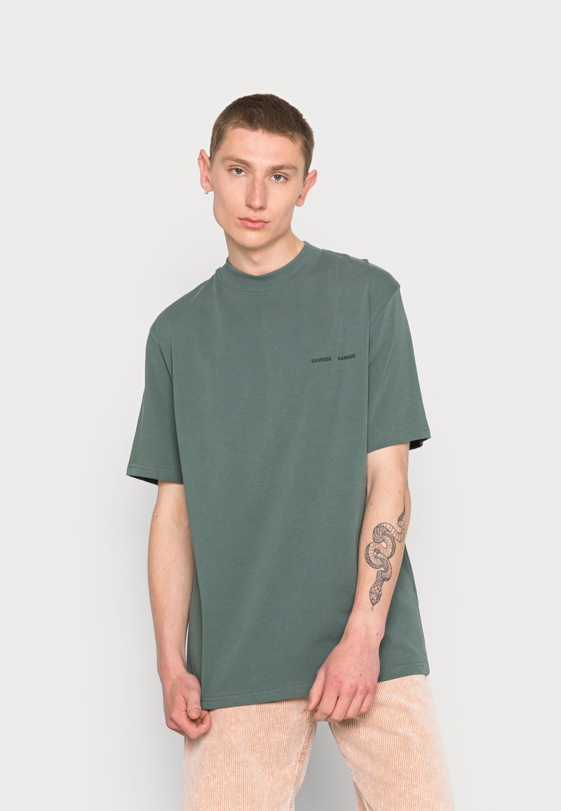 Samsøe Samsøe NORSBRO - T-shirt básica - balsam green