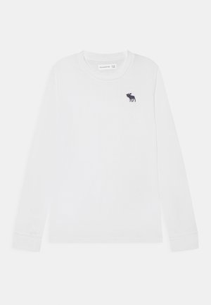 BASIC TEE - Long sleeved top - white