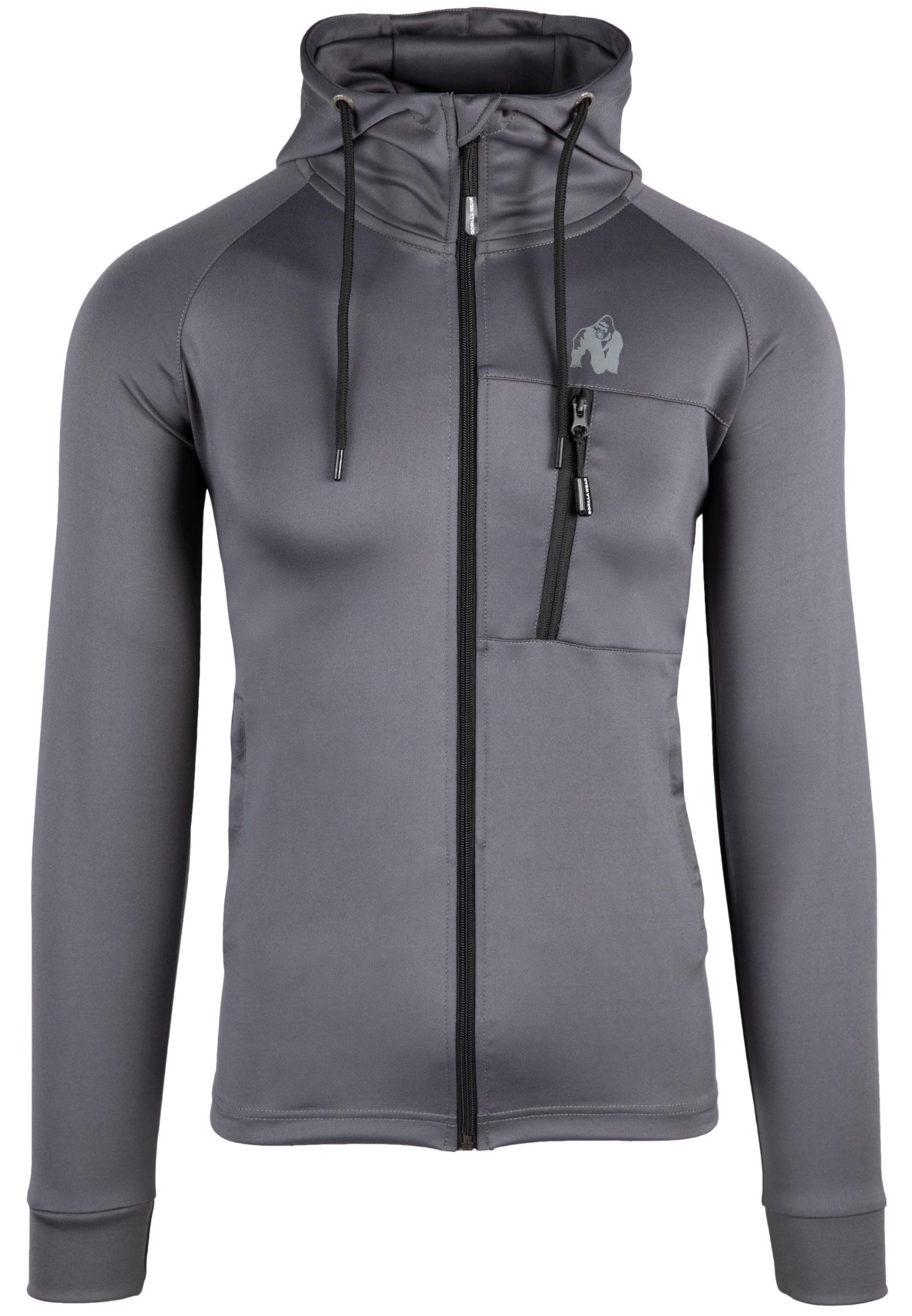Gorilla Wear Zip-up sweatshirt - gray/grey - Zalando