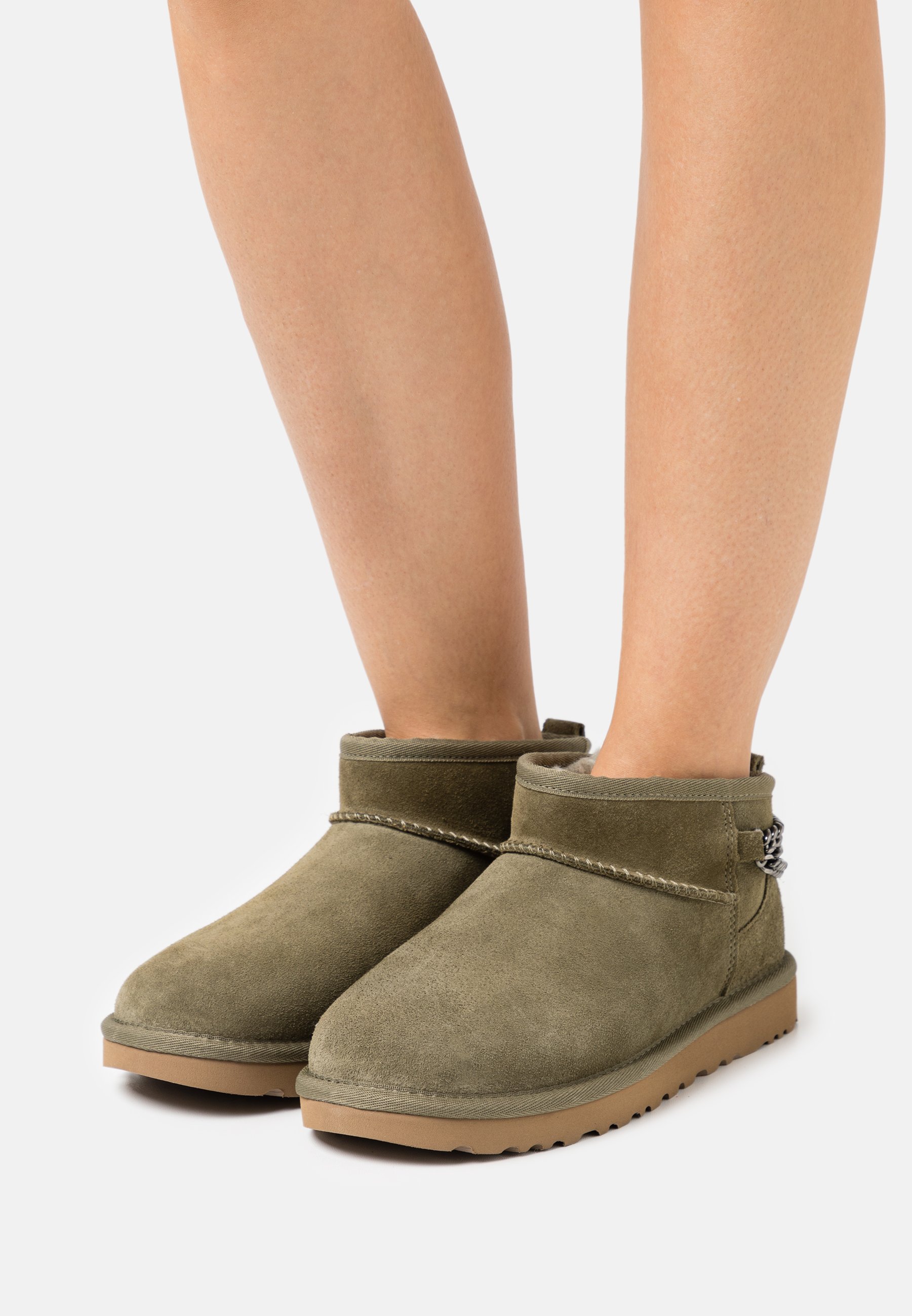 UGG Women's Classic Ultra Mini 1116109 In Burnt Olive Footprint USA ubicaciondepersonas.cdmx