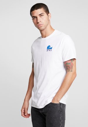 THE WAVE - Print T-shirt - white
