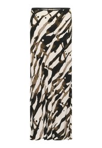 ASHLEY CHAINA - Maxirok - grey offwhite graphic