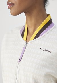 Puma LEMLEM JACKET - Užtrauktuku užsegamas treningas - warm white