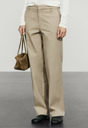 Massimo Dutti, Broek - beige