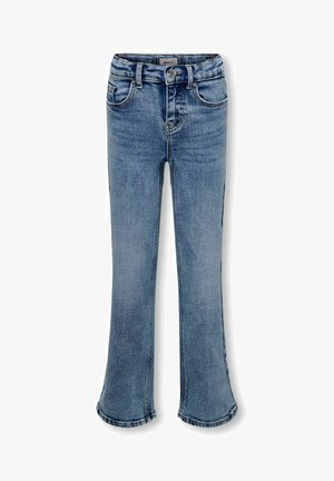 Platėjantys džinsai - light blue denim