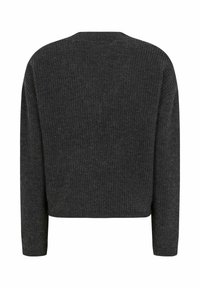 Soft Rebels Svetr - charcoal melange