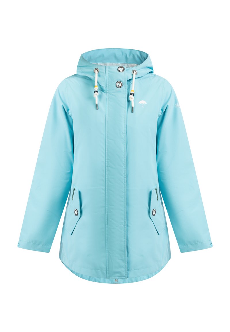 Schmuddelwedda Regenjas lichtblauw