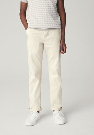 Next, NEXT STRETCH CHINO TROUSERS (3-17YRS) - Pantalones - ecru neutral