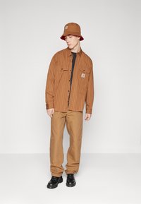 Carhartt WIP ORLEAN SHIRT - Srajca - orlean/hamilton brown/black