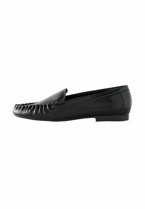 REGULAR FIT - FOREVER COMFORT SOFT RUCHED LOAFERS  - Belebújós cipők - black