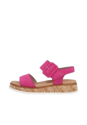 Rieker EVOLUTION Sandalen met plateauzool - lila