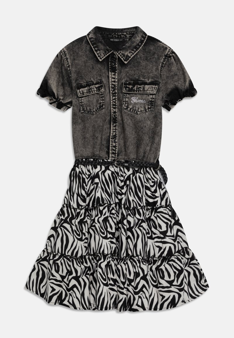Guess JUNIOR DRESS Spijkerjurk grey/grijs Zalando.be