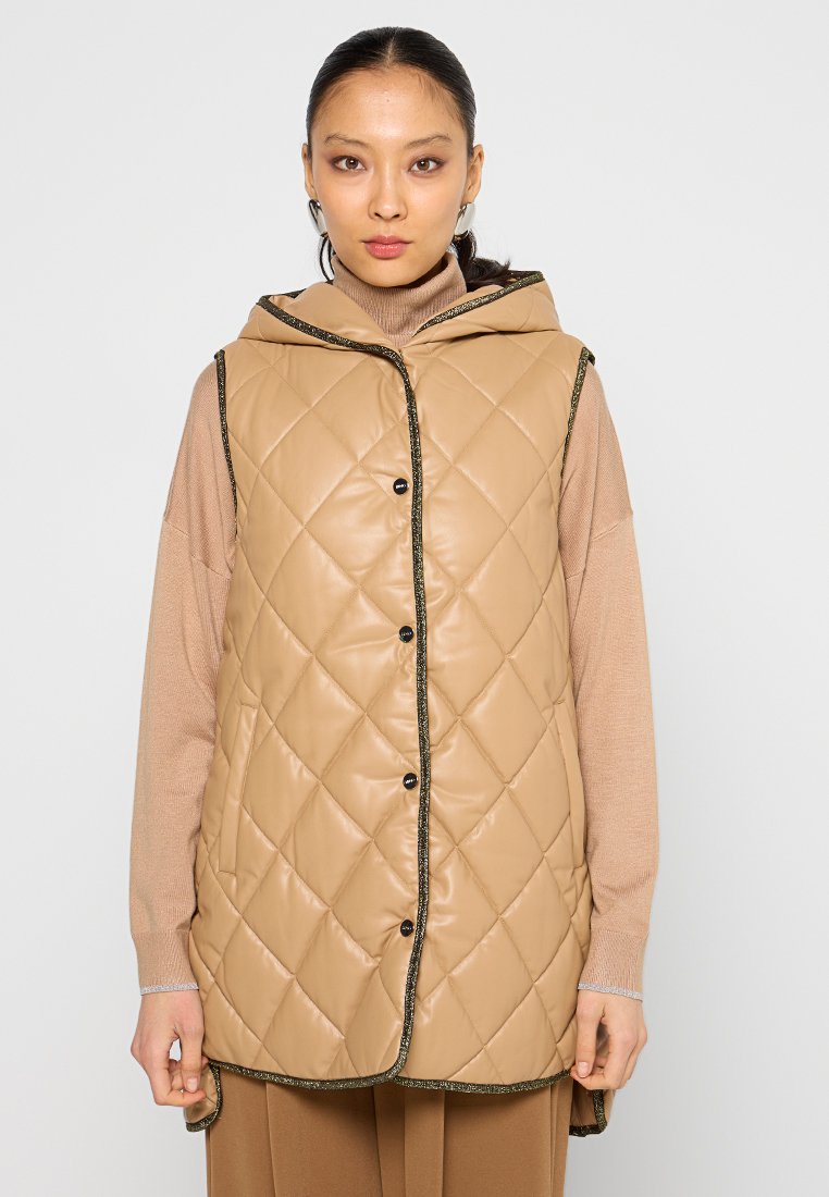 LIU JO Bodywarmer lichtbruin LIU JO Bodywarmer lichtbruin