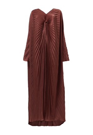 Leem, KAFTAN WITH KNOT DETAIL - Vestido largo - brown