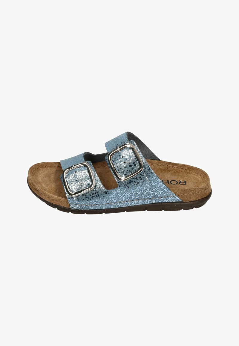 Rohde RODIGO - Slip-on sandaler - baltic