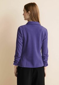 Street One BLAZER MIT RAFFUNGEN - Kofta - lila