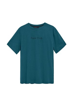 Polo Club SHORT SLEEVE SAUL MINIMAL - T-shirt basic - blue